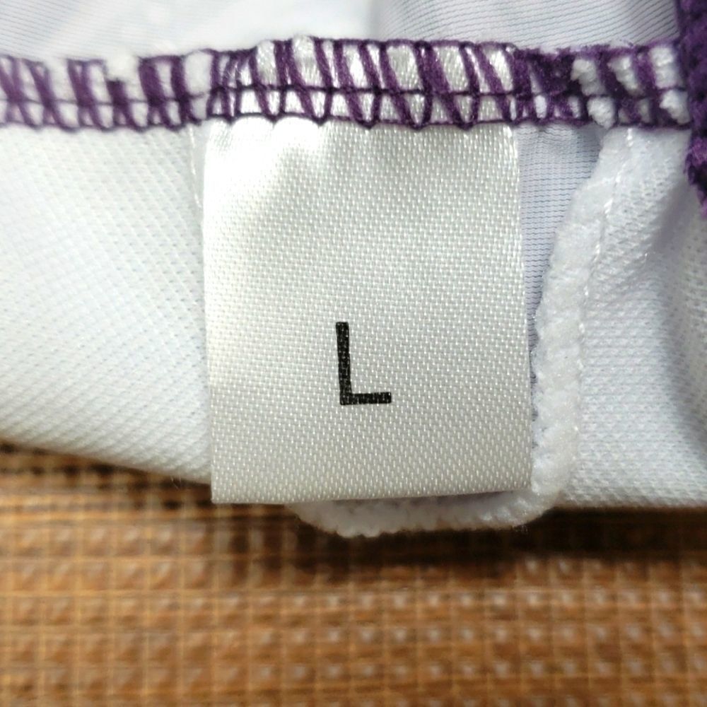 Swim Suit Top Purple size Large - Picture 11 of 12